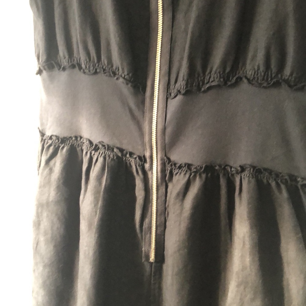 James Perse sleeveless little black dress with long zipper size 3 - Picture 5 of 7